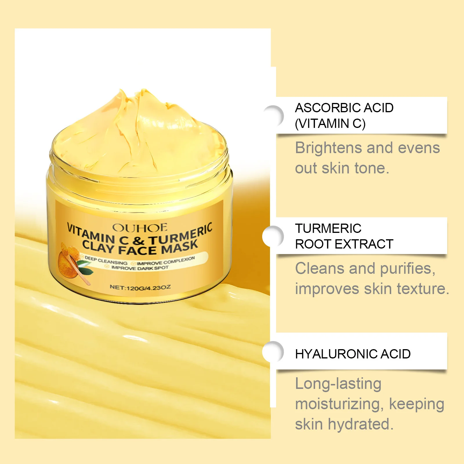 Vitamin C Turmeric Mud Mask Ex - Dust Mask Construction recension och pris
