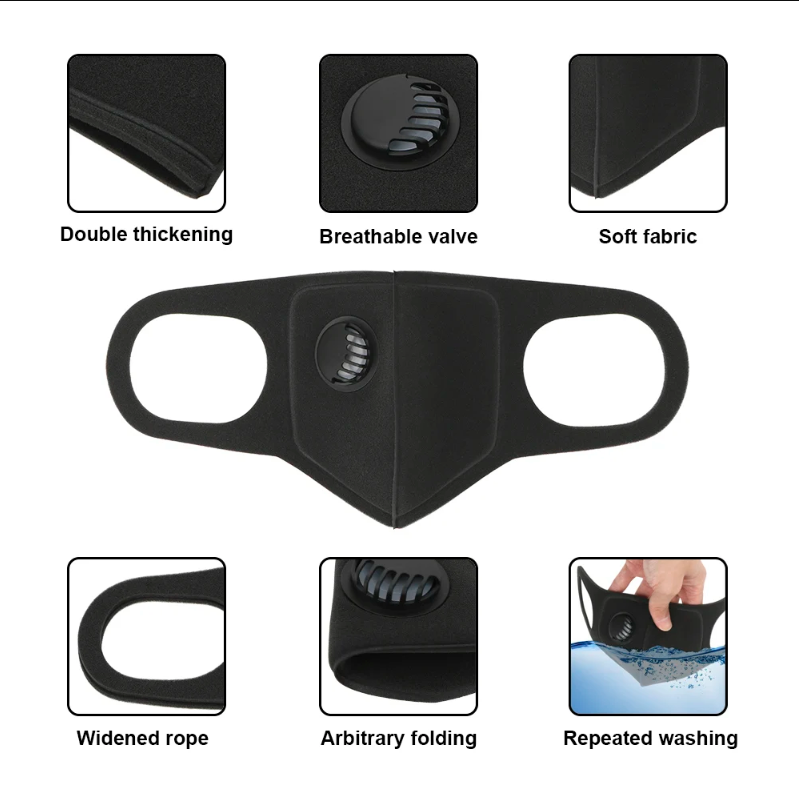 Washable Reusable Unisex Mouth - Pm2.5 Filter Insert recension och pris